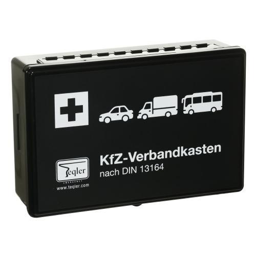 Kfz-Verbandskasten DIN 13164 (schwarz)