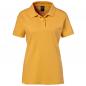 Preview: EXNER Damen-Polo-Shirt 100% Baumwolle gelb