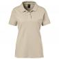 Preview: EXNER Damen-Polo-Shirt 100% Baumwolle sand