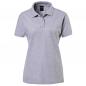 Preview: EXNER Damen-Polo-Shirt 100% Baumwolle silbergrau