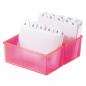 Preview: HAN Karteibox DIN A7 quer (signal-pink) 977-76