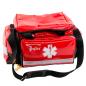 Preview: TEQLER Emergency Rettungstasche Notarzttasche Erste-Hilfe-Tasche Lüttich PVC rot