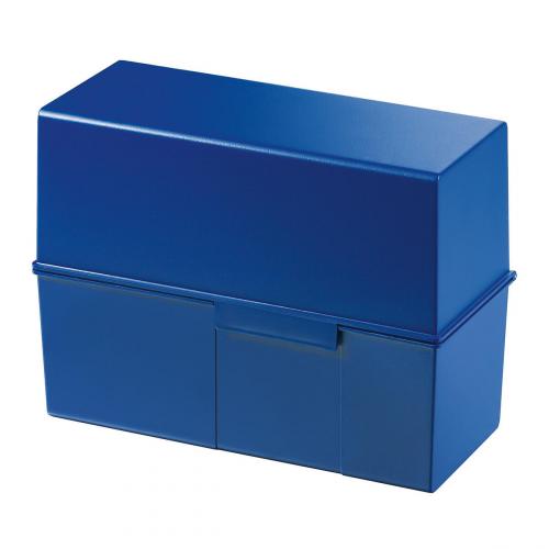 HAN Karteibox DIN A5 quer (blau)