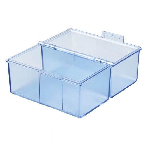 HAN Karteibox DIN A7 quer (transluzent blau) 977-64