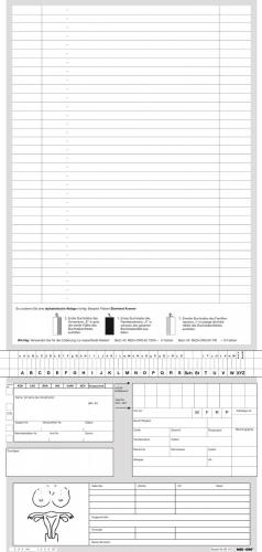 MED+ORG Karteitasche A5 Gynäkologie (100)
