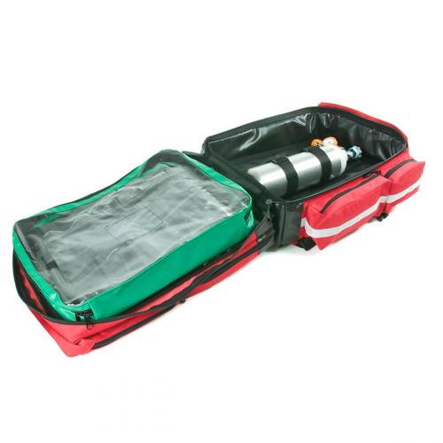 TEQLER Emergency  Notfallrucksack BRÜSSEL Nylon rot