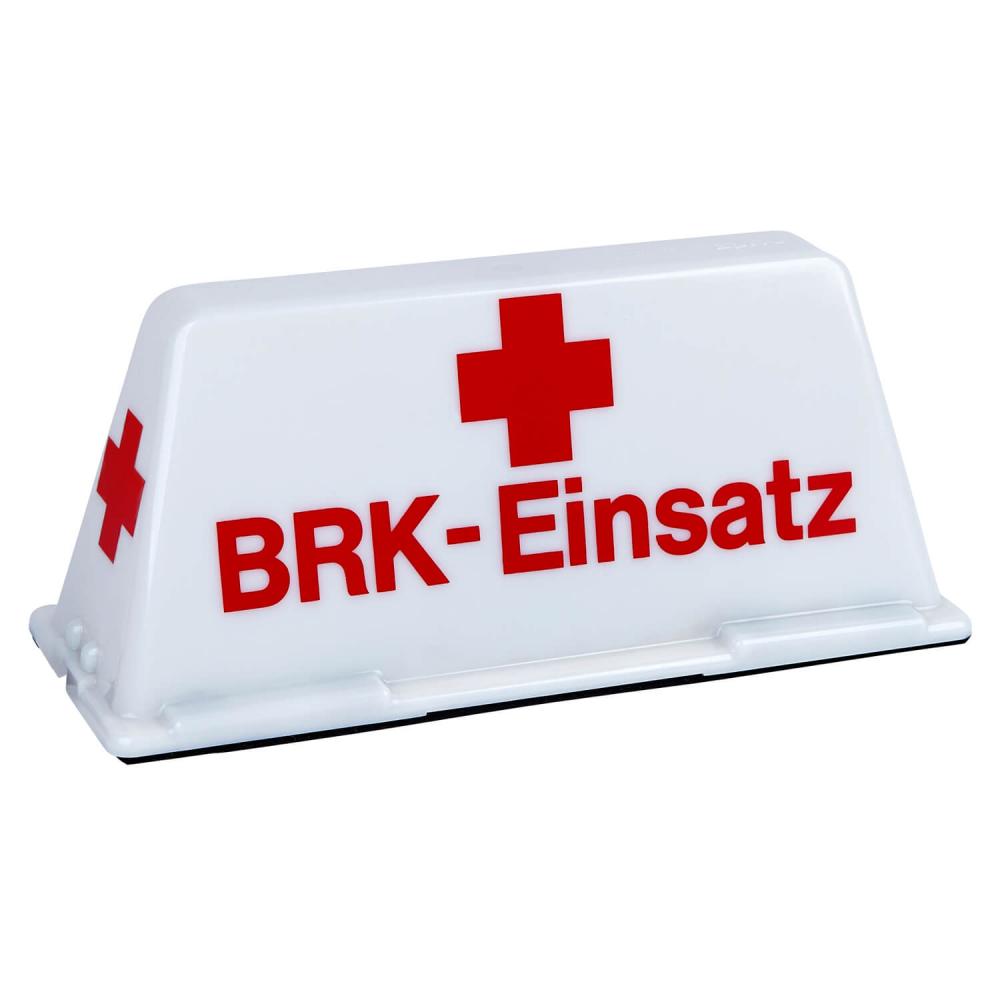 Dachschild BRK Einsatz weiss-rot unbeleuchtet