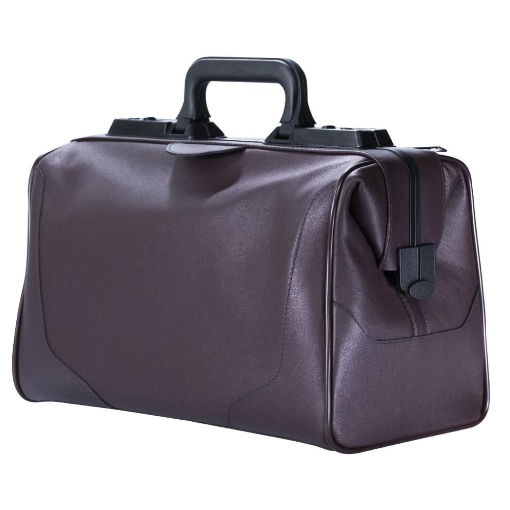 DÜRASOL | Arzttasche RUSTICANA Classic 1 Vortasche Feinrindleder bordeaux (9031)