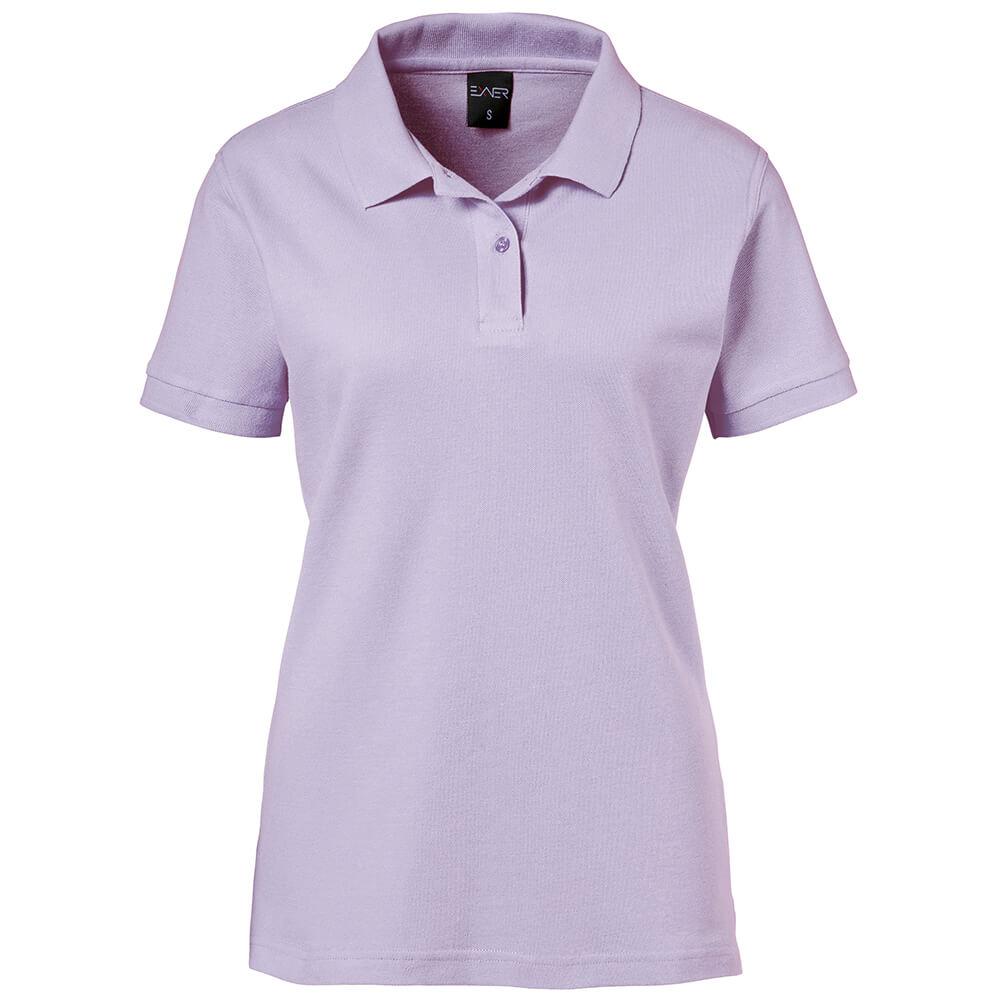 EXNER Damen-Polo-Shirt 100% Baumwolle flieder