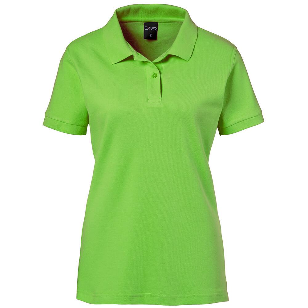 EXNER Damen-Polo-Shirt 100% Baumwolle lemon green