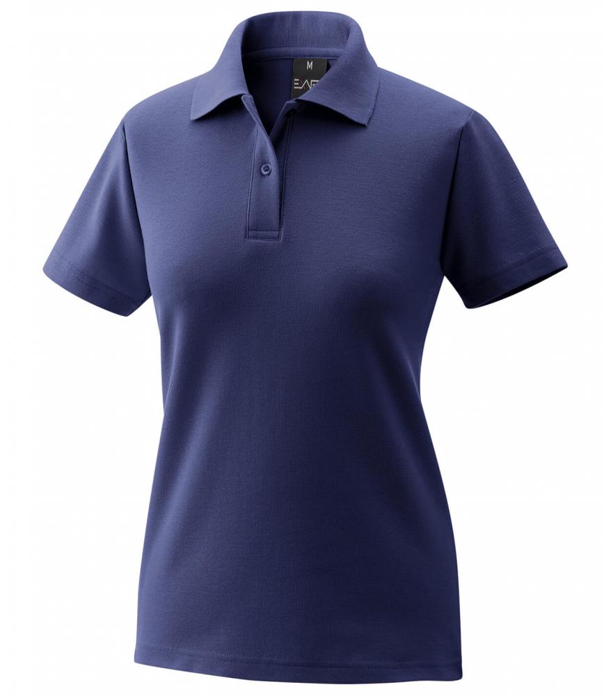 EXNER Damen-Polo-Shirt 65% Baumwolle navy blue