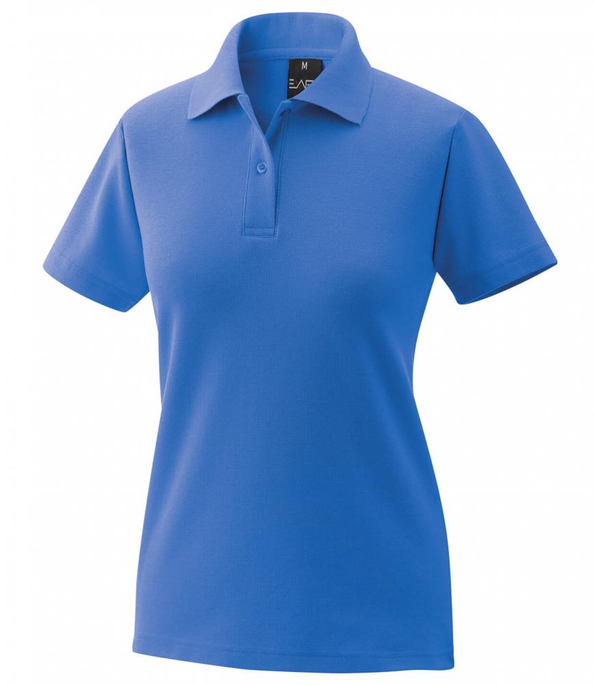 EXNER Damen-Polo-Shirt 65% Baumwolle royal blue