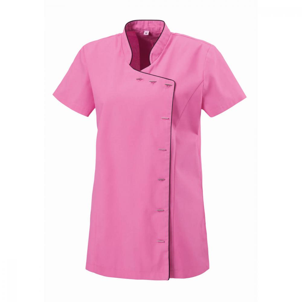 EXNER | Damen Tunika Jacke Paspel (hot pink)