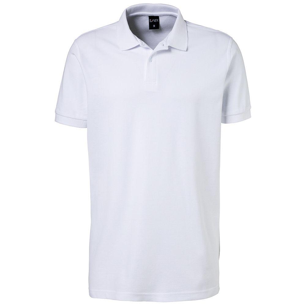 EXNER Polo-Shirt weiß 100% Baumwolle