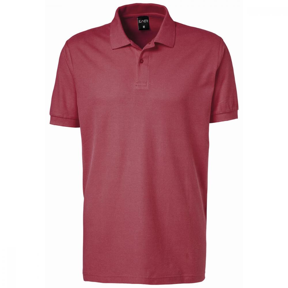 EXNER Polo-Shirt bordeaux 100% Baumwolle