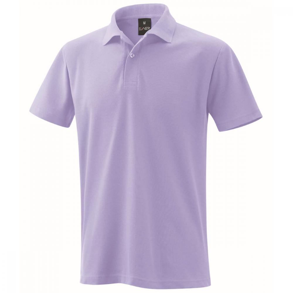 EXNER Polo-Shirt flieder 65% Baumwolle