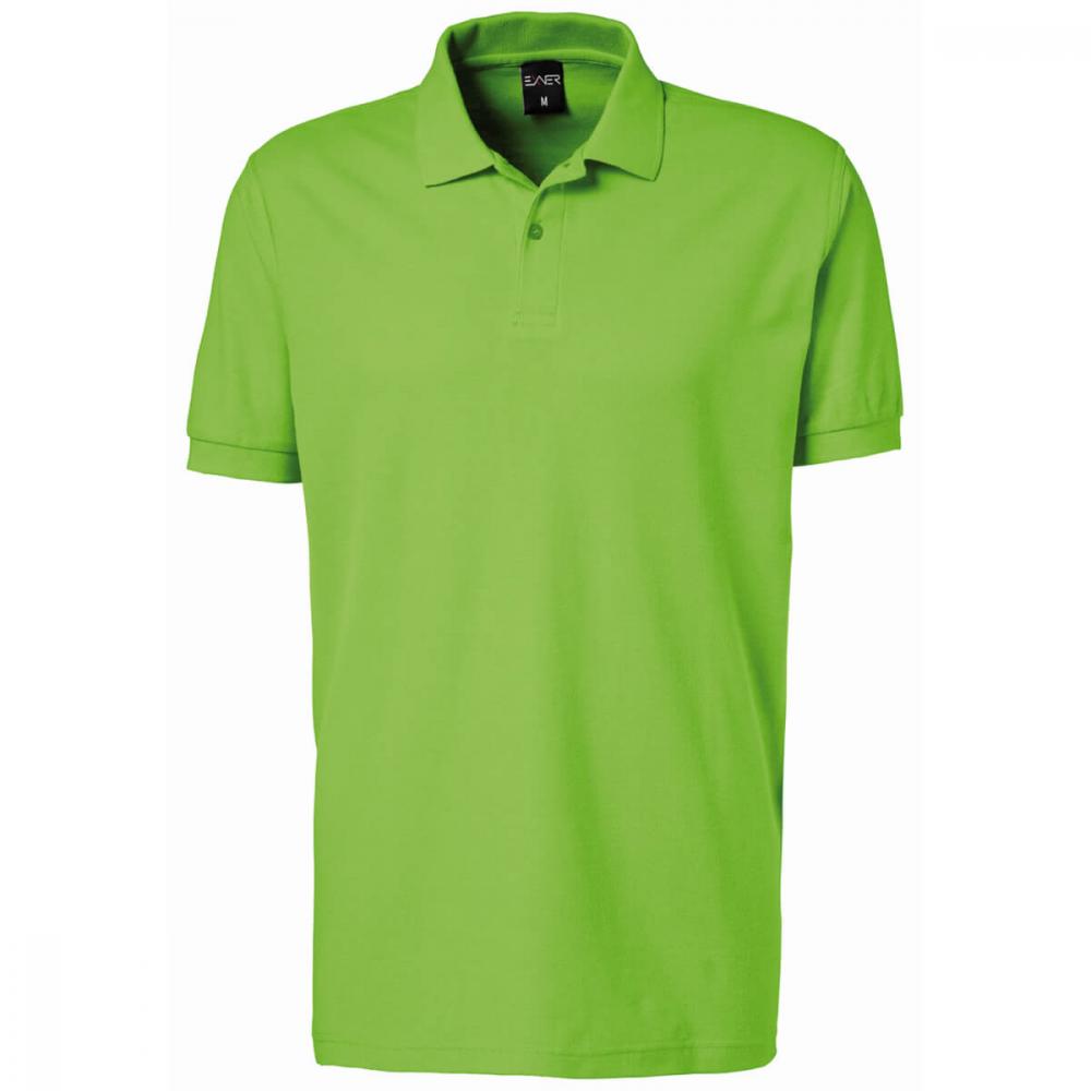 EXNER Polo-Shirt lemongreen 100% Baumwolle