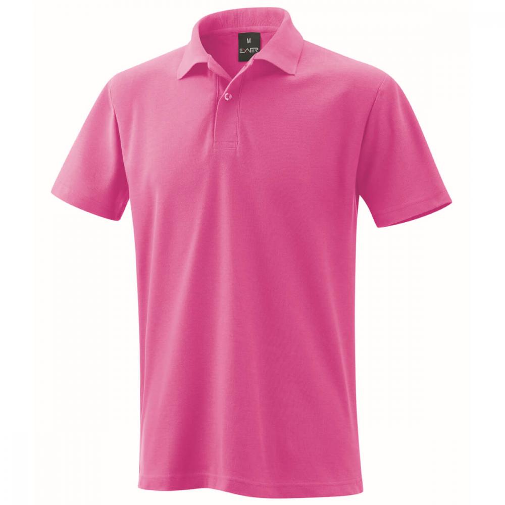 EXNER Polo-Shirt magenta 65% Baumwolle