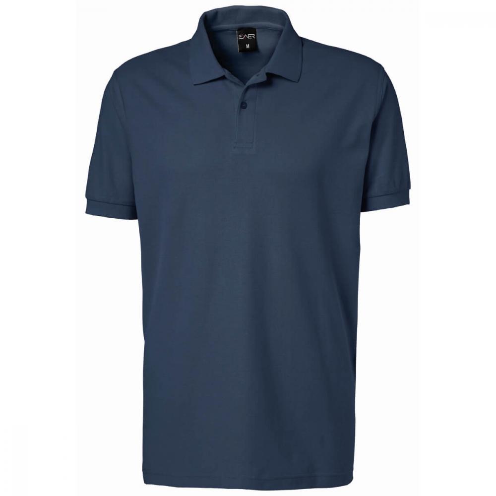 EXNER Polo-Shirt navy blau 100% Baumwolle