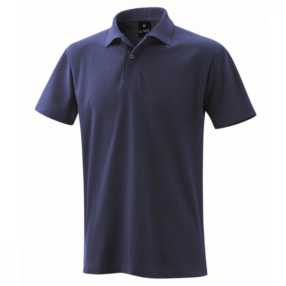 EXNER Polo-Shirt navy blau 65% Baumwolle