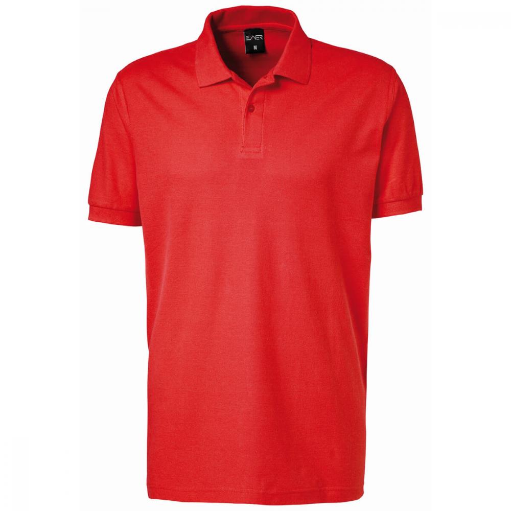 EXNER Polo-Shirt rot 100% Baumwolle