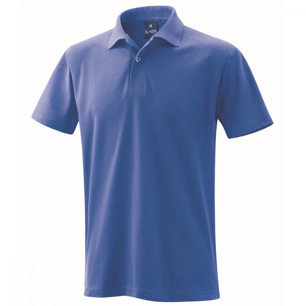 EXNER Polo-Shirt royal blau 65% Baumwolle