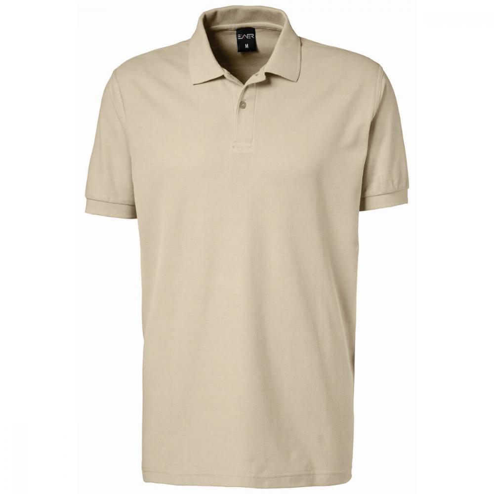 EXNER Polo-Shirt sand 100% Baumwolle