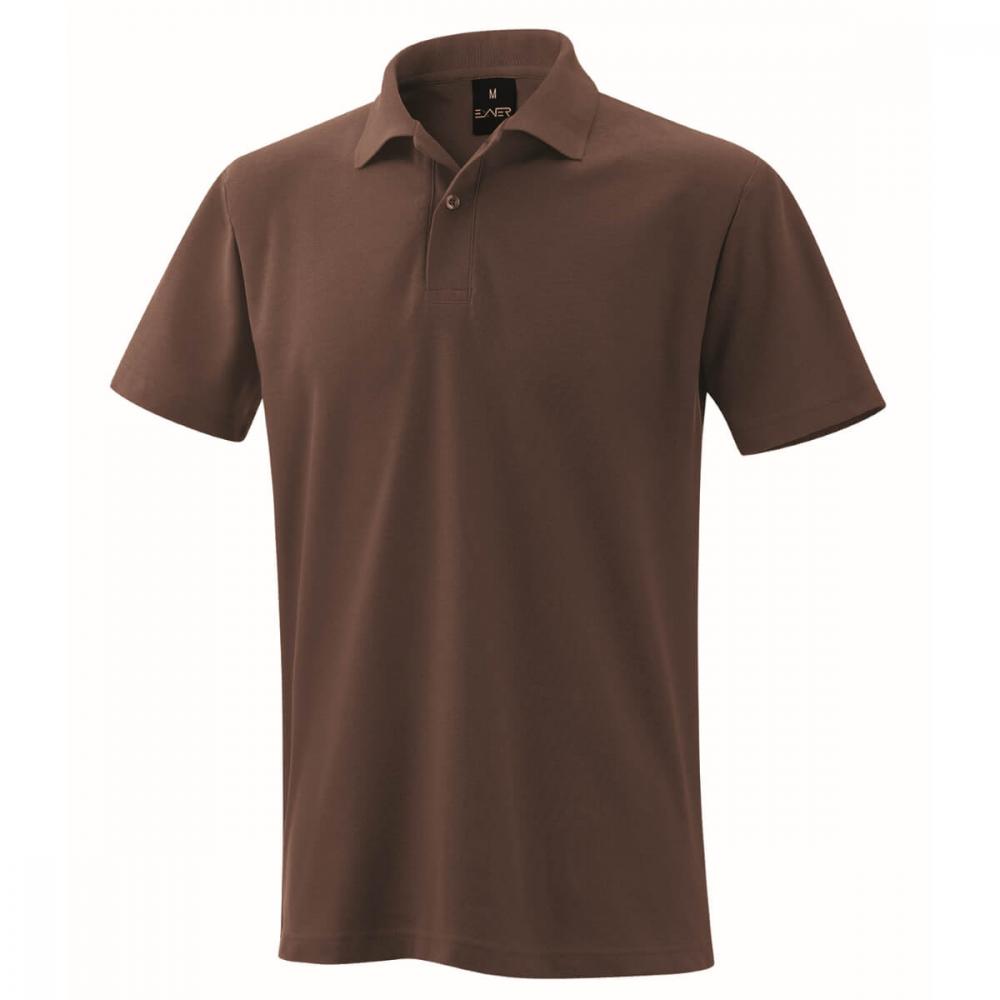 EXNER Polo-Shirt toffee 65% Baumwolle