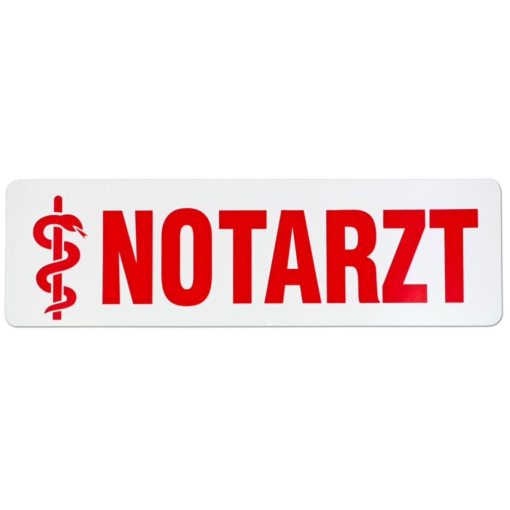 Magnetfolienschild Notarzt für Notärzte und Einsatzfahrzeuge