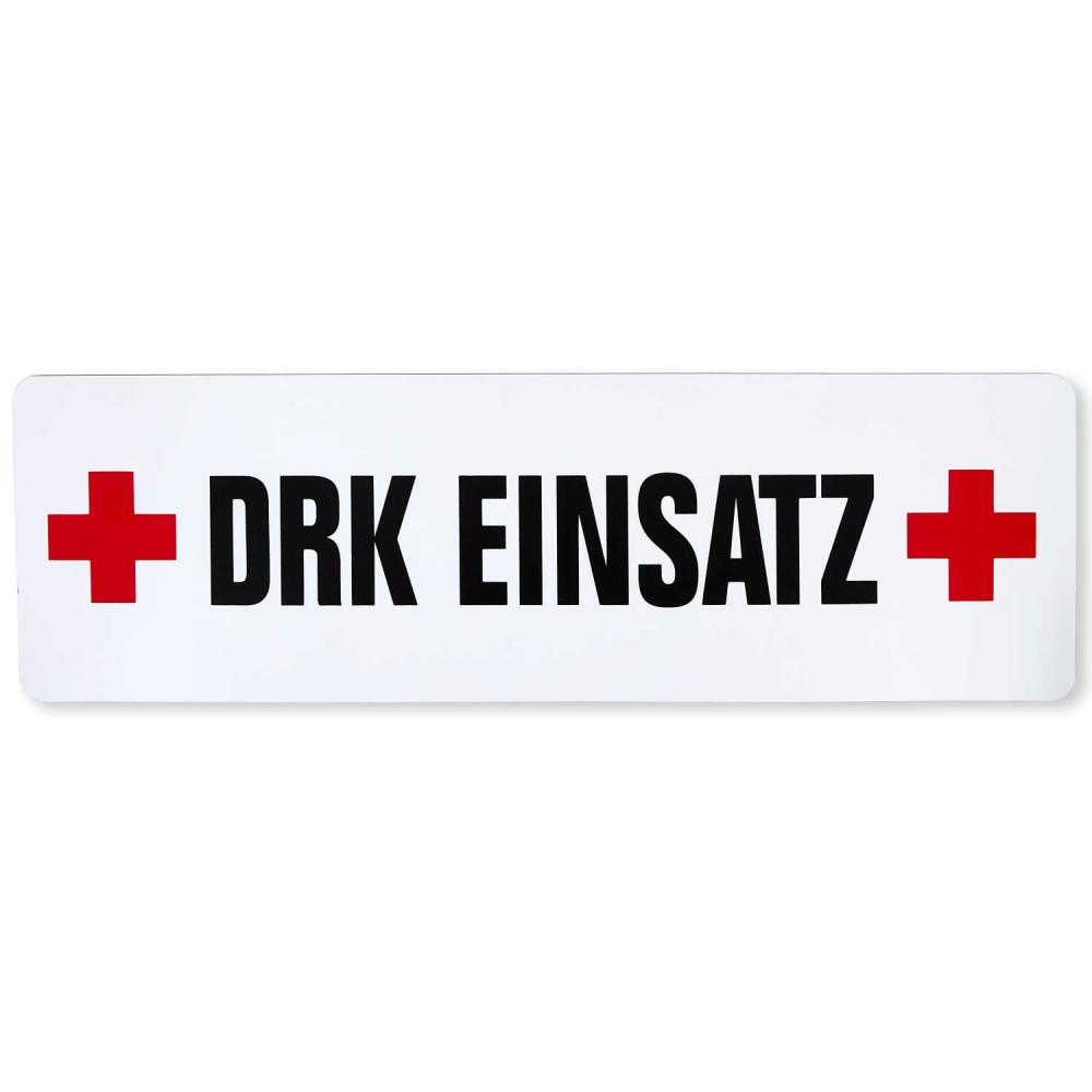 Magnetfolienschild DRK Einsatz für Notärzte und Einsatzfahrzeuge