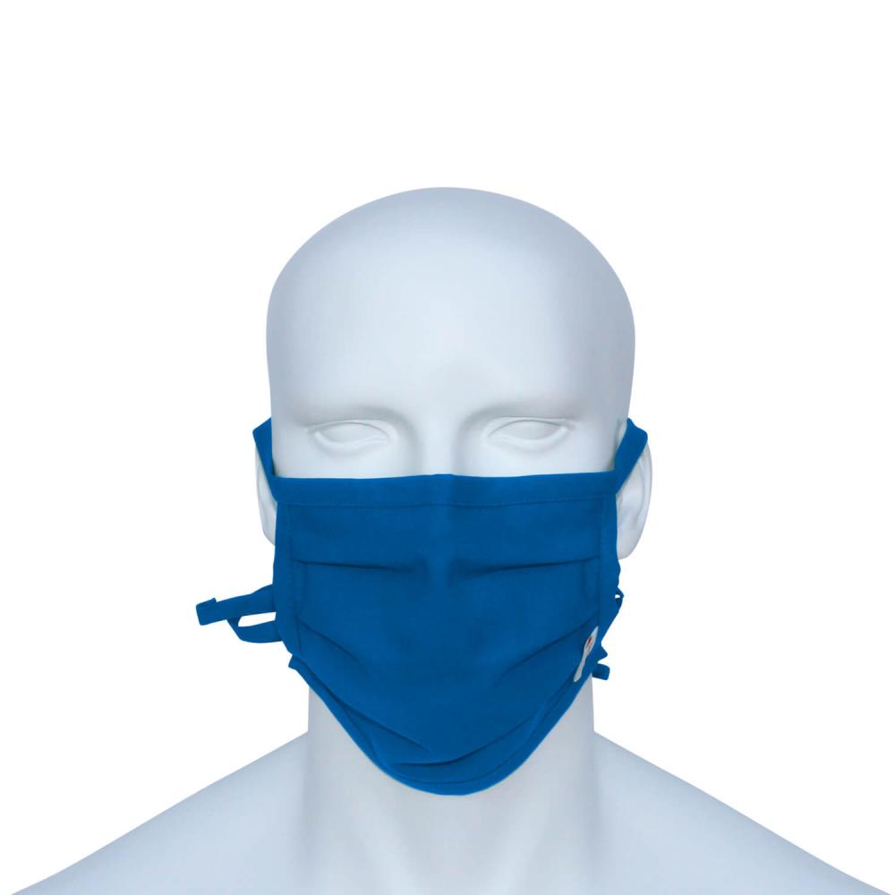 Mund-Nasen-Maske (MNS) blau