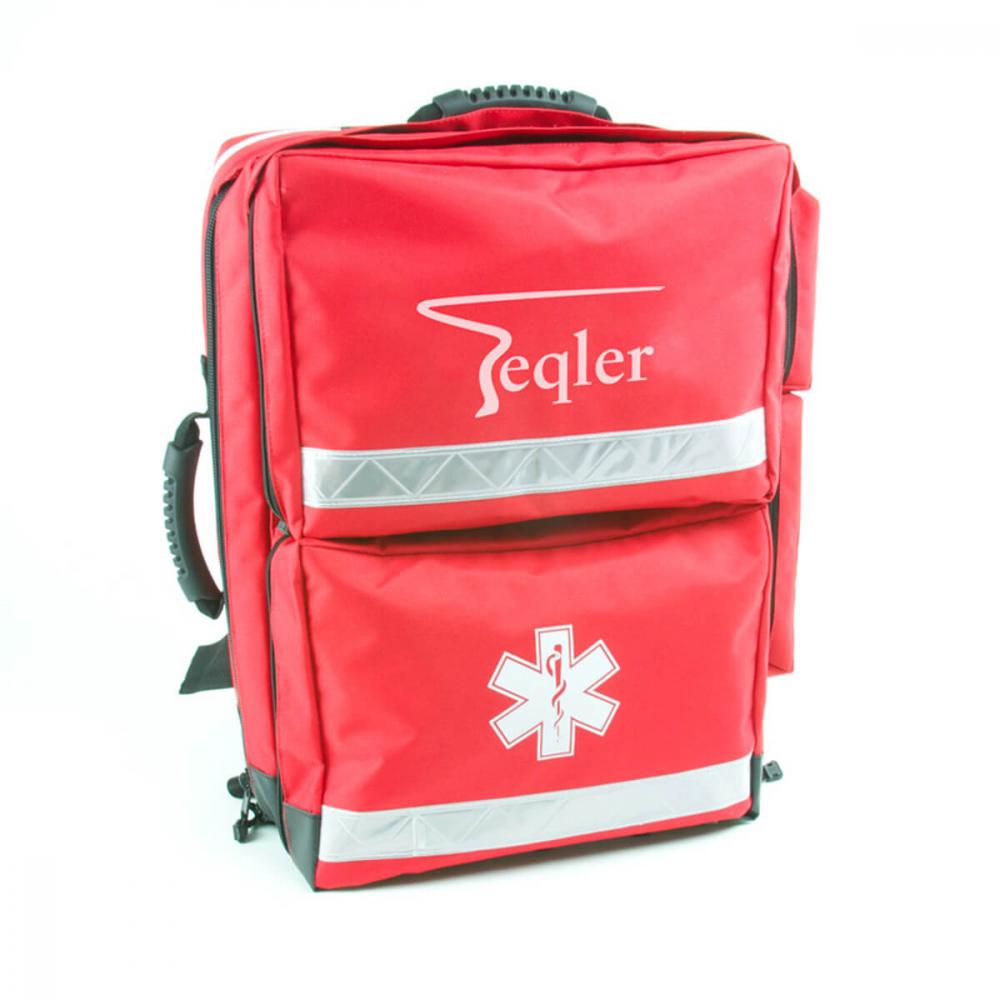 TEQLER Emergency  Notfallrucksack BRÜSSEL Nylon rot