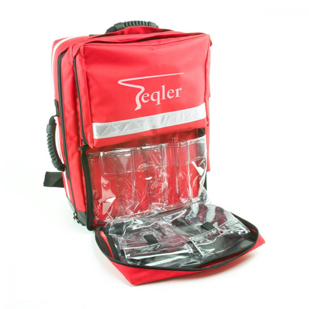 TEQLER Emergency  Notfallrucksack BRÜSSEL Nylon rot