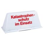 Dachschild "Katastrophenschutz im Einsatz"