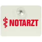 Innenschild "Notarzt"