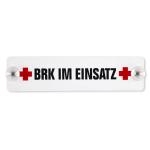 Innenschild "BRK im Einsatz"