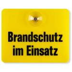 Innenschild "Brandschutz im Einsatz"