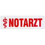 Magnetfolienschild "Notarzt"